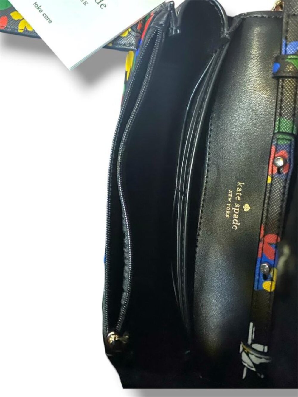 kate spade Black Floral Crossbody Wallet Set - Picture 2 of 6